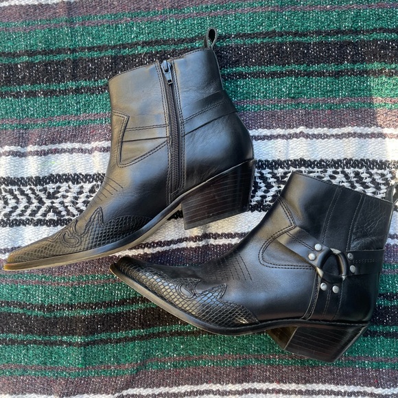 MATISSE LOW RIDER ANKLE BOOT WESTERN SIZE 8.5 - Picture 2 of 5